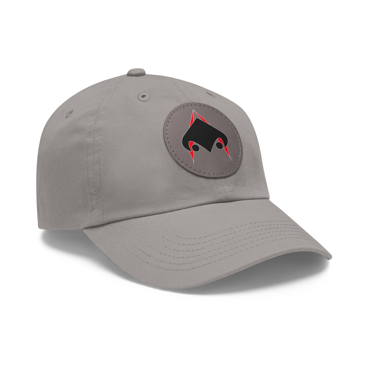 UNSANA Dad Hat with Leather Patch (Round)