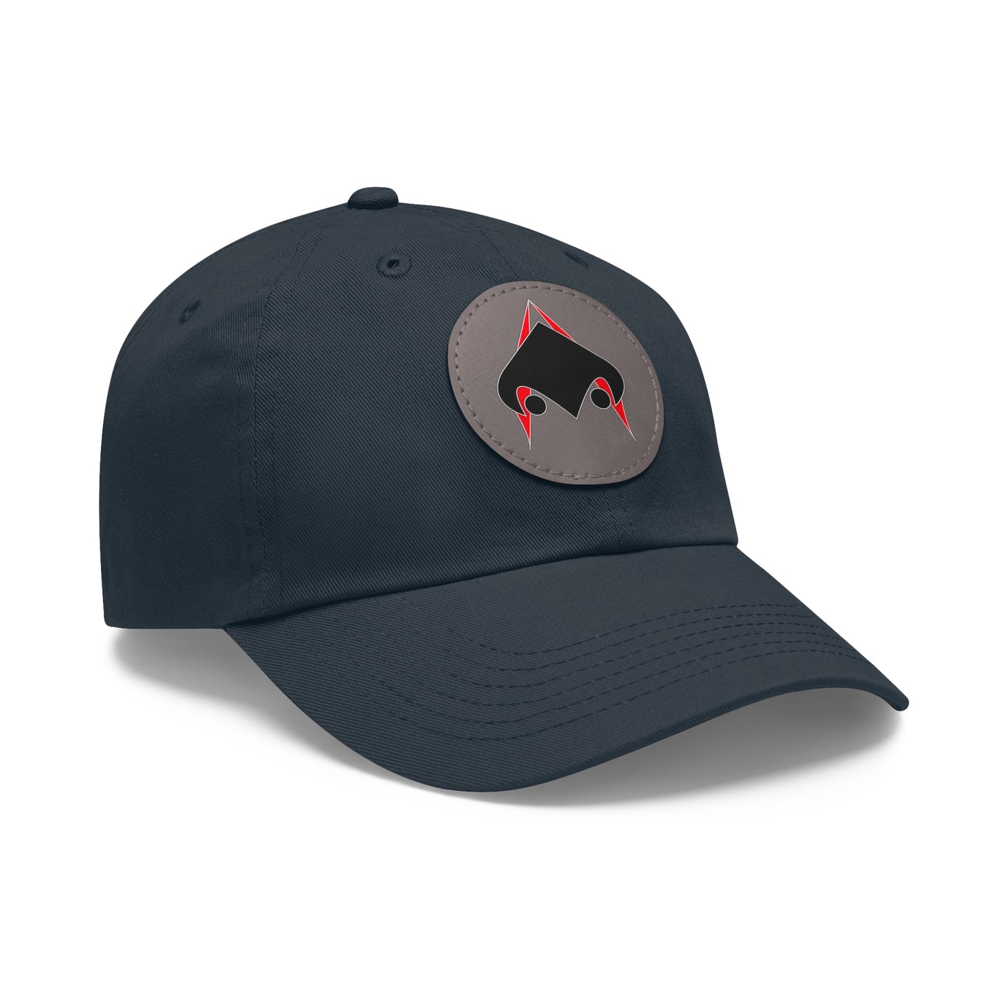 UNSANA Dad Hat with Leather Patch (Round)
