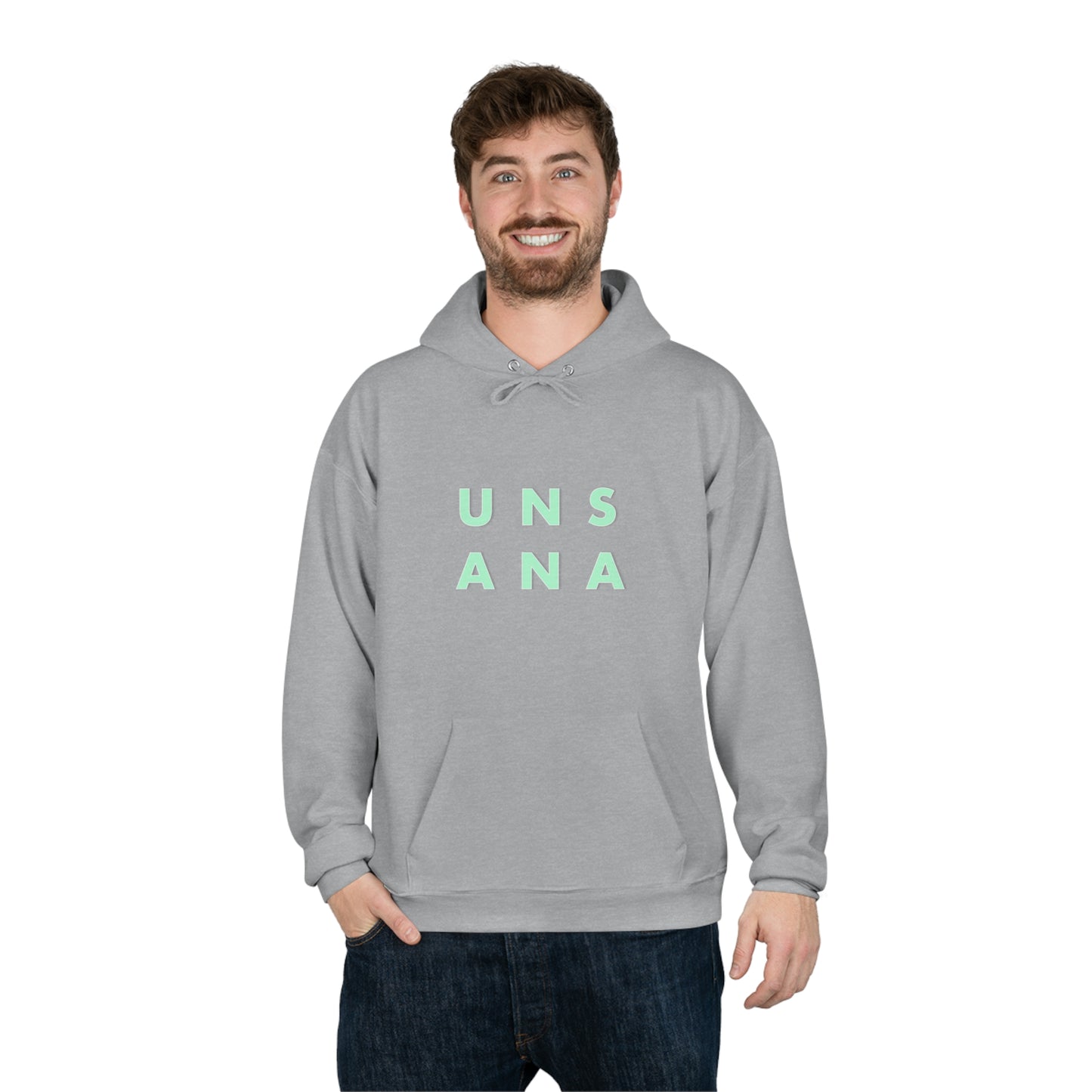 UNSANA Unisex EcoSmart® Pullover Hoodie Sweatshirt