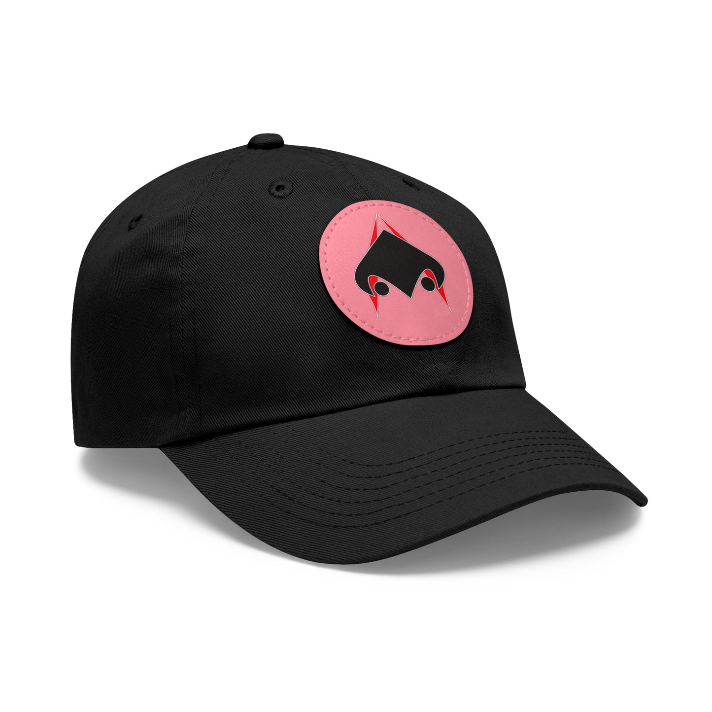 UNSANA Dad Hat with Leather Patch (Round)