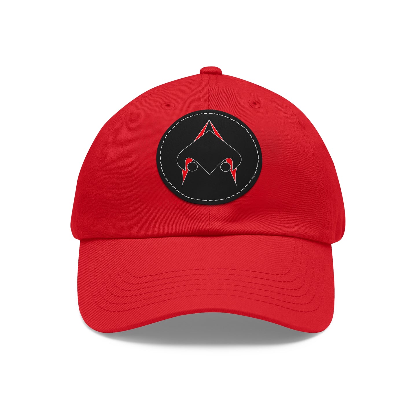 UNSANA Dad Hat with Leather Patch (Round)