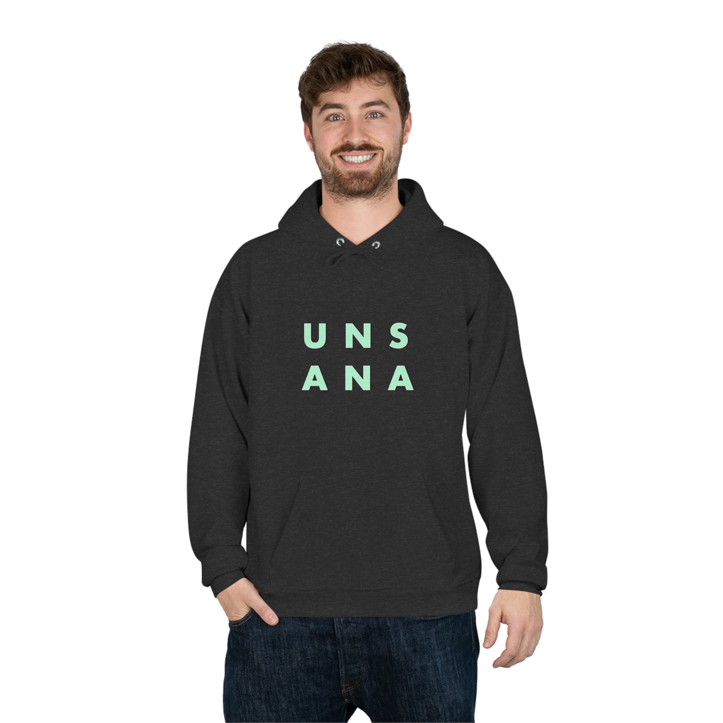 UNSANA Unisex EcoSmart® Pullover Hoodie Sweatshirt