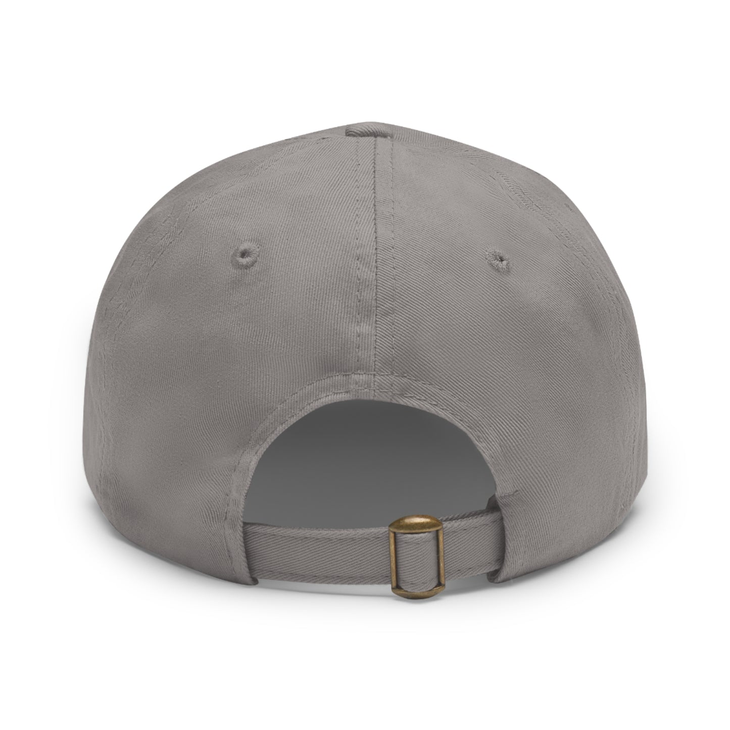UNSANA Dad Hat with Leather Patch (Round)