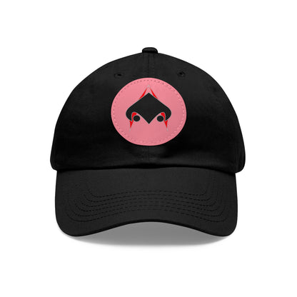 UNSANA Dad Hat with Leather Patch (Round)