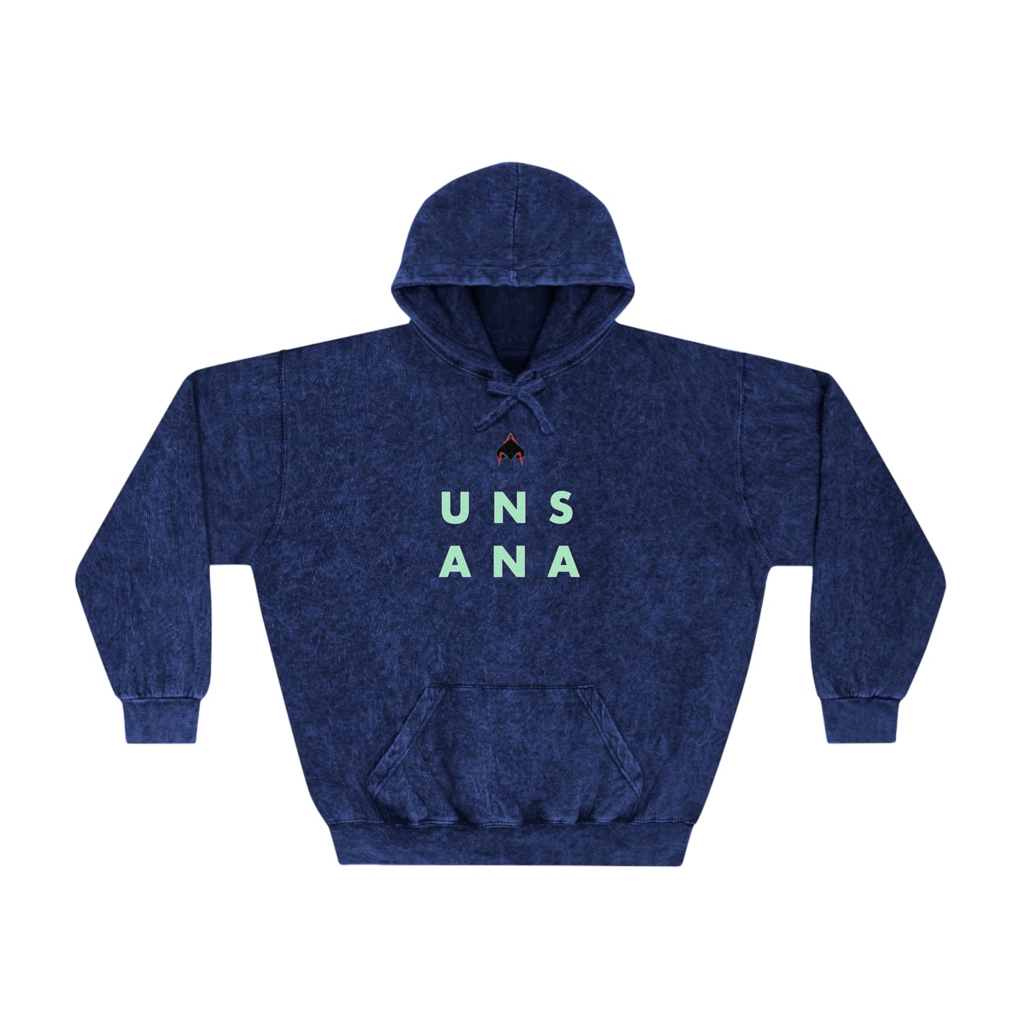 UNSANA Unisex Mineral Wash Hoodie