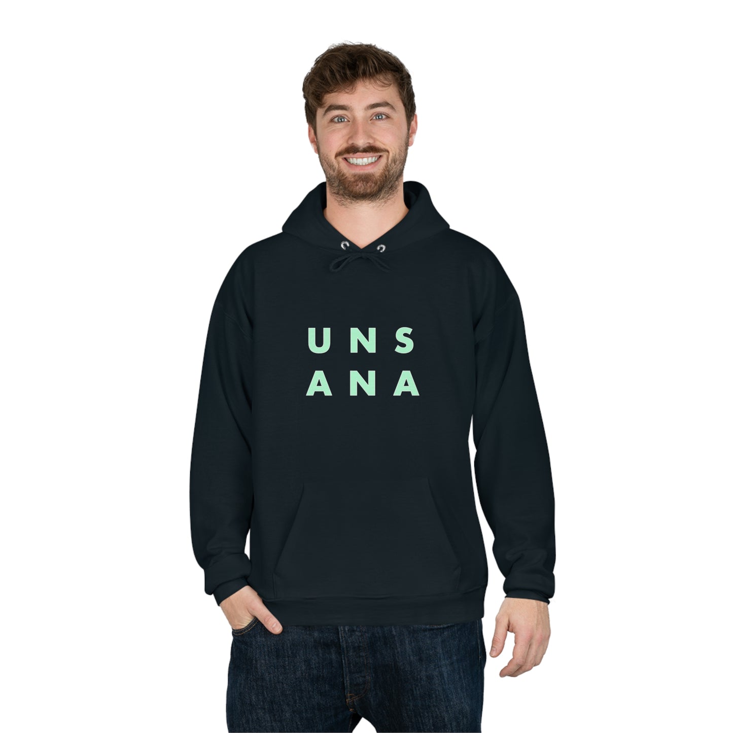 UNSANA Unisex EcoSmart® Pullover Hoodie Sweatshirt